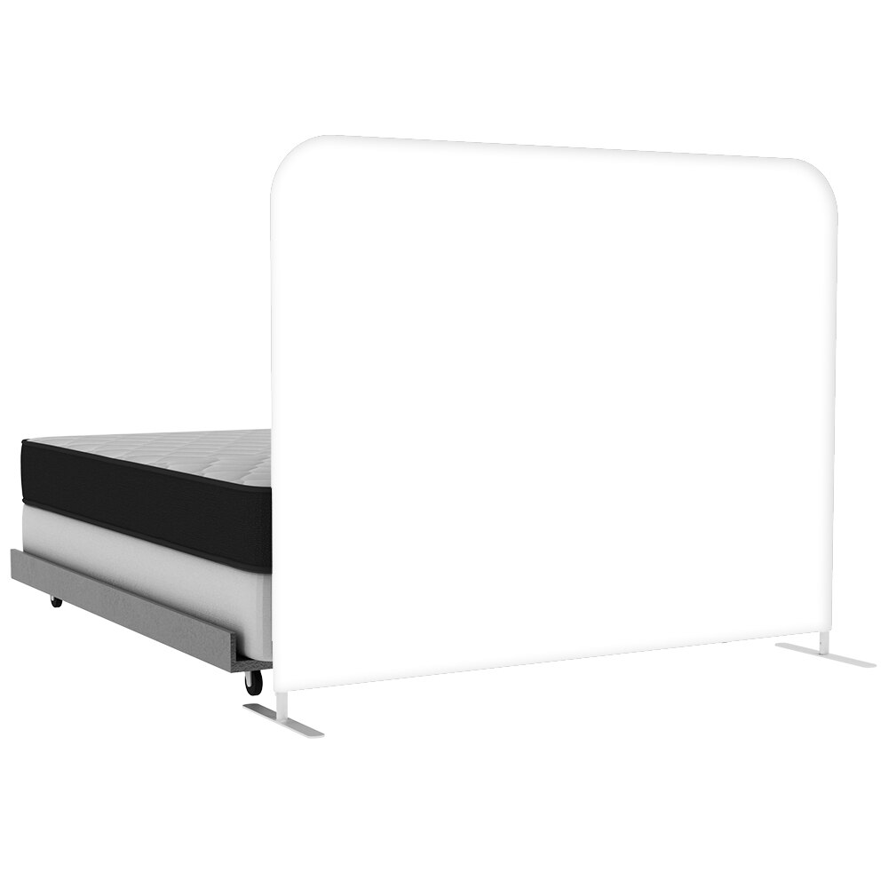 EZ Tube Cali Headboards — 57 in Single Sided Graphic Package with White Back Fabric